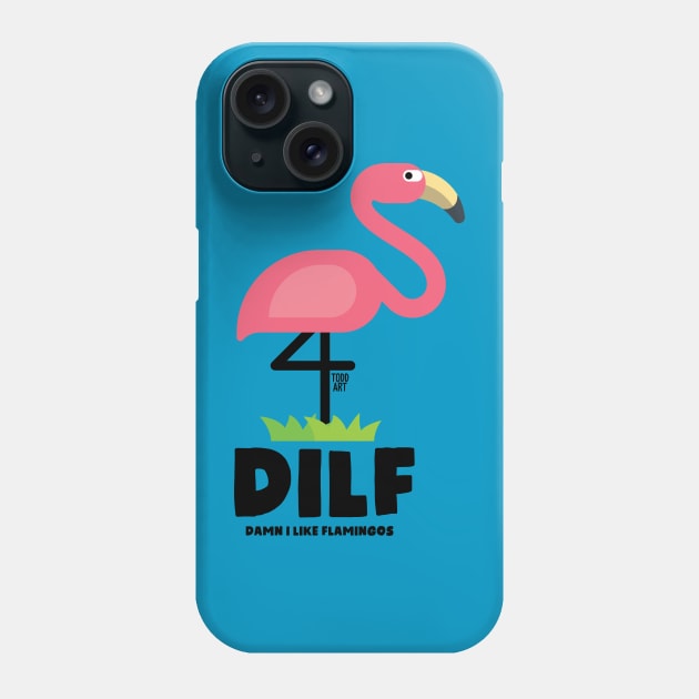 DILF Phone Case by toddgoldmanart