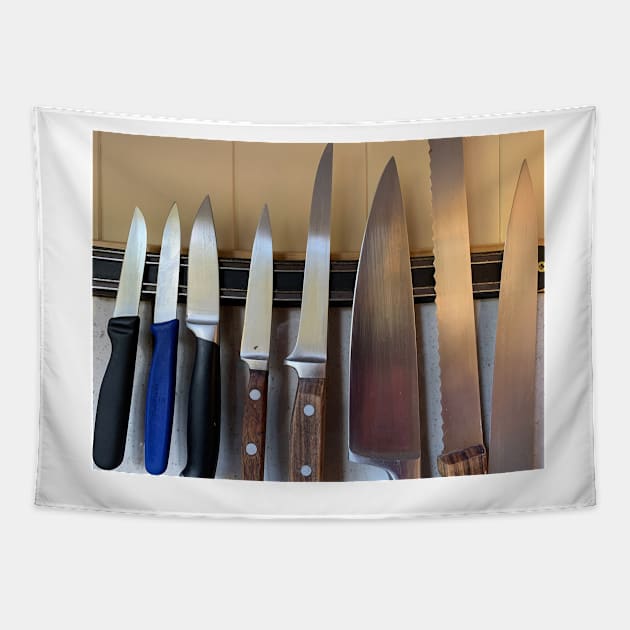 Knives Tapestry by TerraDumont