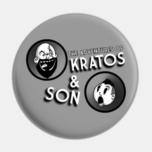 The Adventures of Kratos & Son Pin