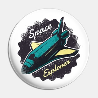 Space Explorer Shuttel Pin