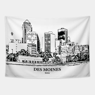 Des Moines - Iowa Tapestry