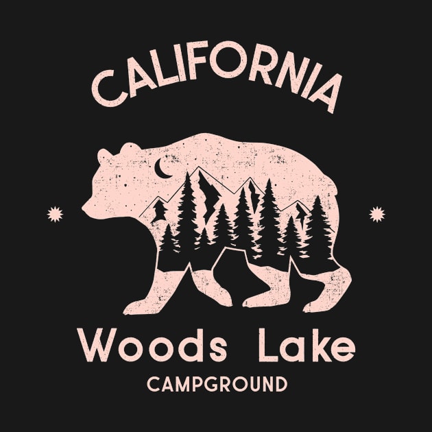 Woods Lake Campground Shirt by California Outdoors