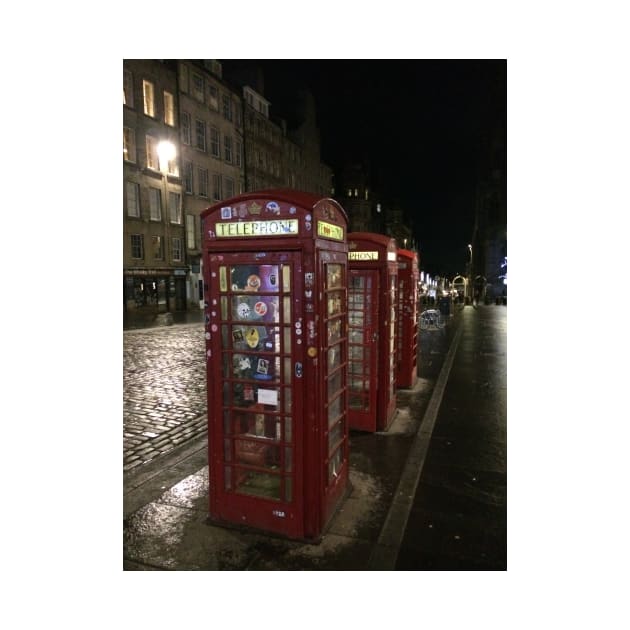 Red Telephone Boxes, London by golan22may