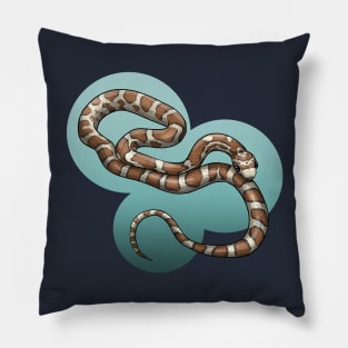 Cute Miami Corn Snake Pillow