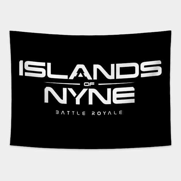 Islands of Nyne Battle Royale Tapestry by PurpleandOrange