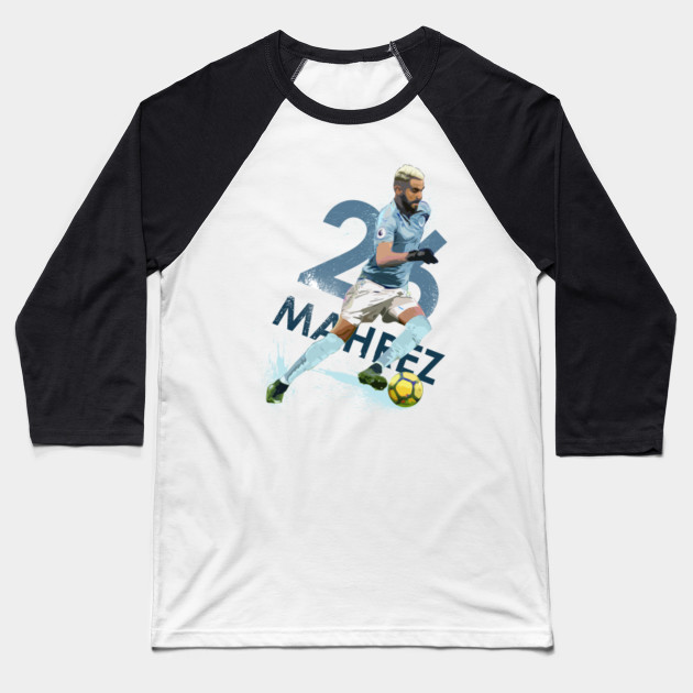 Mahrez Manchester City Mahrez Camiseta Beisbol Teepublic Mx
