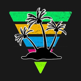 Colorful, Tropical Design for People Who Love the Beach T-Shirt