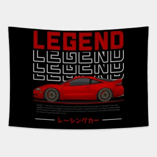 Tuner Red Eclipse 2GA JDM Tapestry