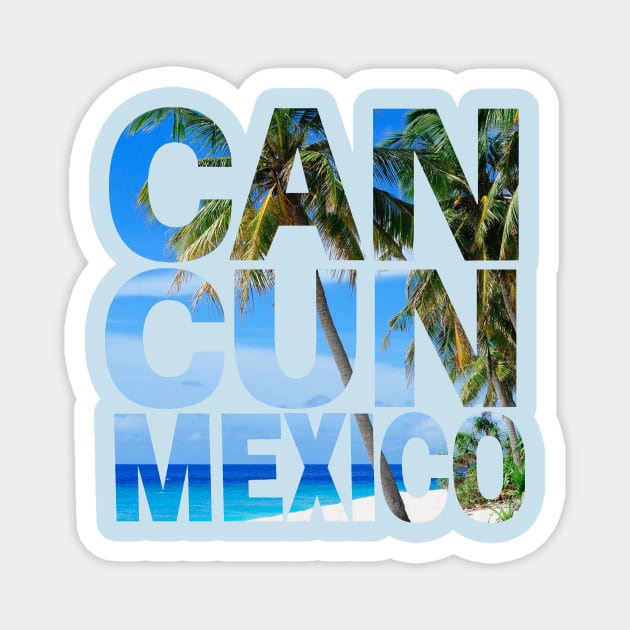 Cancun Magnet by AndrewKennethArt