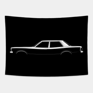 Ford Cortina Mk IV Silhouette Tapestry