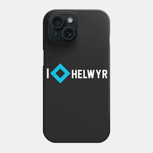 I Seren Helwyr Phone Case by Gamebugio