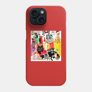 Christmas Pussy Cats Phone Case