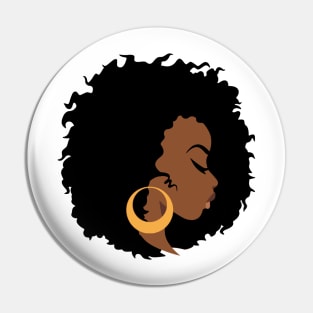 Black Woman, Black Girl Magic, African American Pin