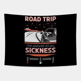 Retro Road trip the answer to all sickness 06 Tapestry