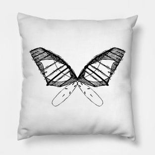 Windsurfing butterfly Pillow