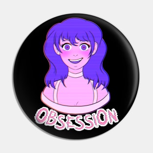 Obsessed Girl v2 Pin