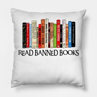 Read Banned Books Pillow