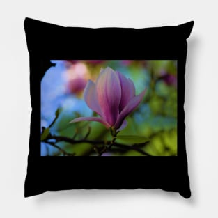 Magnolia flower Pillow