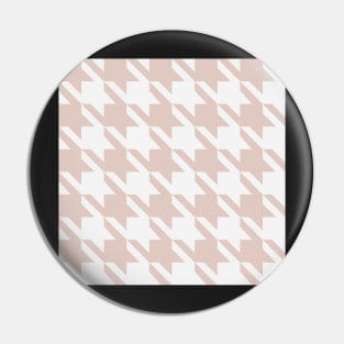 Tea Time Houndstooth Pin