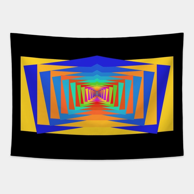 Spectral Fractal Pattern 1.1 Tapestry by Atomic Malibu