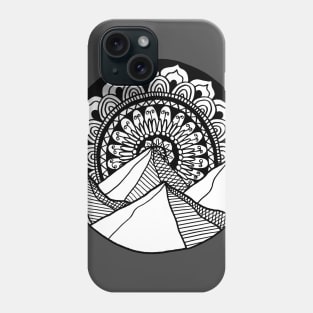 Mountain Mandala Phone Case