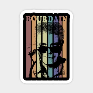 bourdain sunglasses//Retro Art Magnet