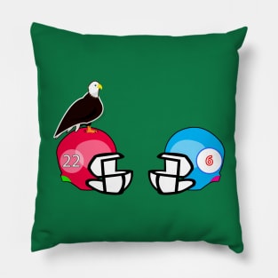 eagle and helmets Pillow