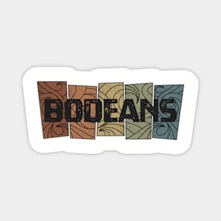 BoDeans - Retro Pattern Magnet