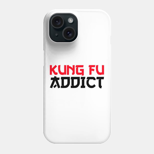 kung fu addict Phone Case by Jabinga