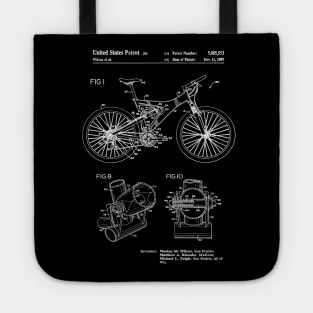 Mountain Bike Patent Inventors White Tote