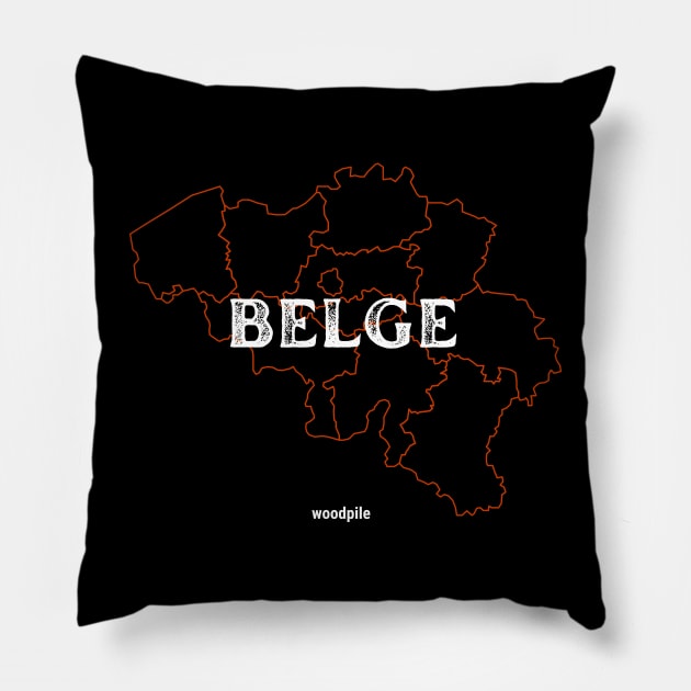 Belgian Pillow by Woodpile