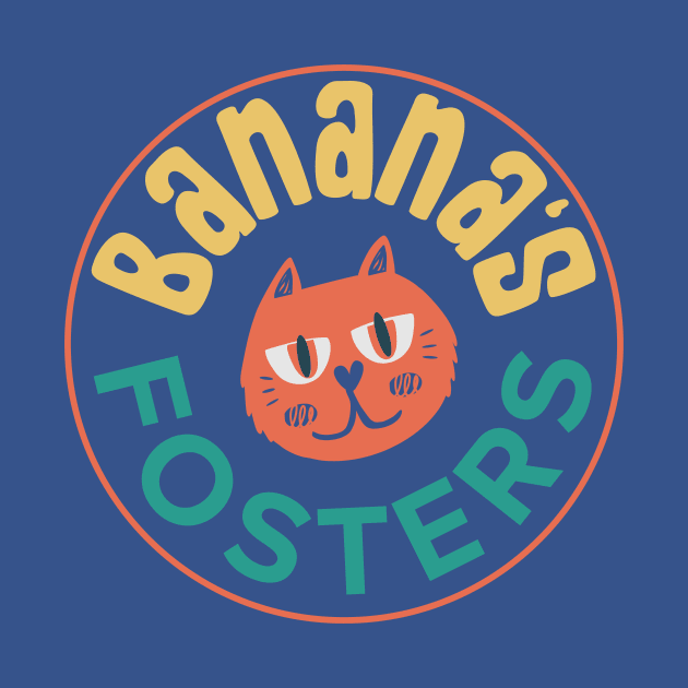 Banana's Fosters (round logo) by McCann Made