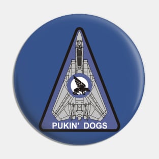 F14 Tomcat - VF143 Pukin' Dogs Pin