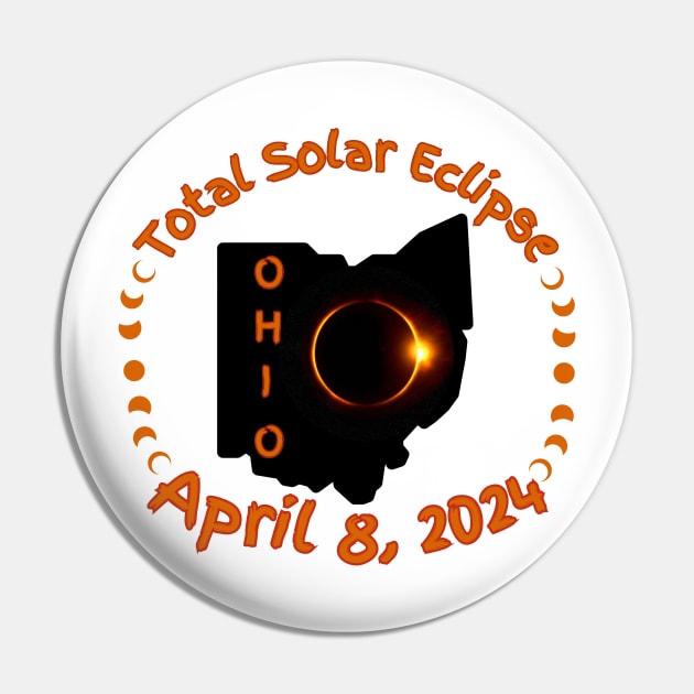 Ohio Total Solar Eclipse Pin by Total Solar Eclipse