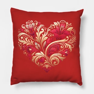 Floral design Pillow