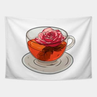 Rose tea Tapestry