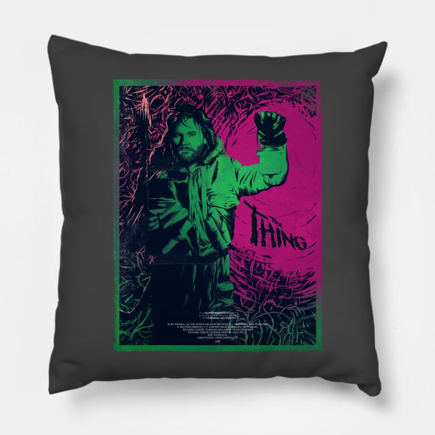 The Thing Pillow by Kotolevskiy