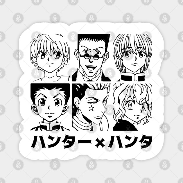Wallpaper Hunter X Hunter Characters Hxh Magnet Teepublic Desktop Wallpaper