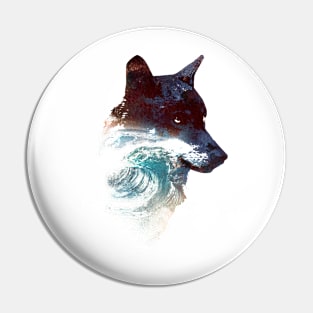 Night swim Pin