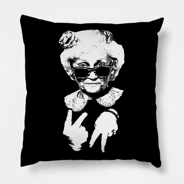 Sophia Petrillo / Violent Arrest Mashup Pillow by darklordpug