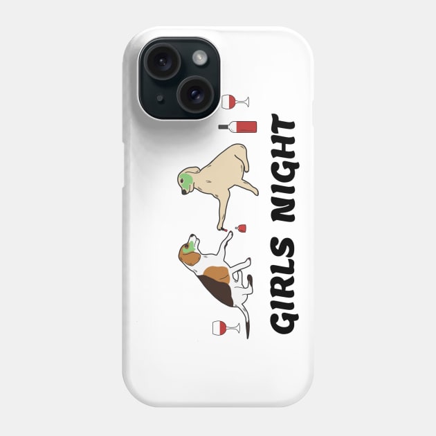 Girls night Phone Case by Jasmwills