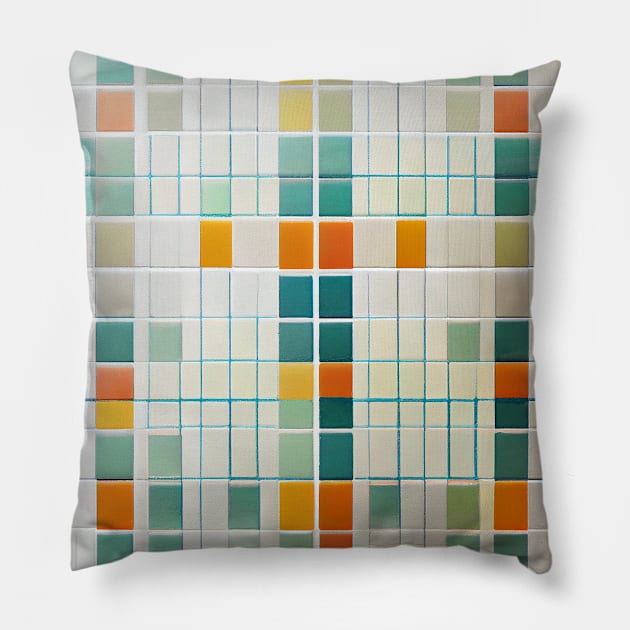 TILES EDITION II Pillow by INNOVA CREATIONS