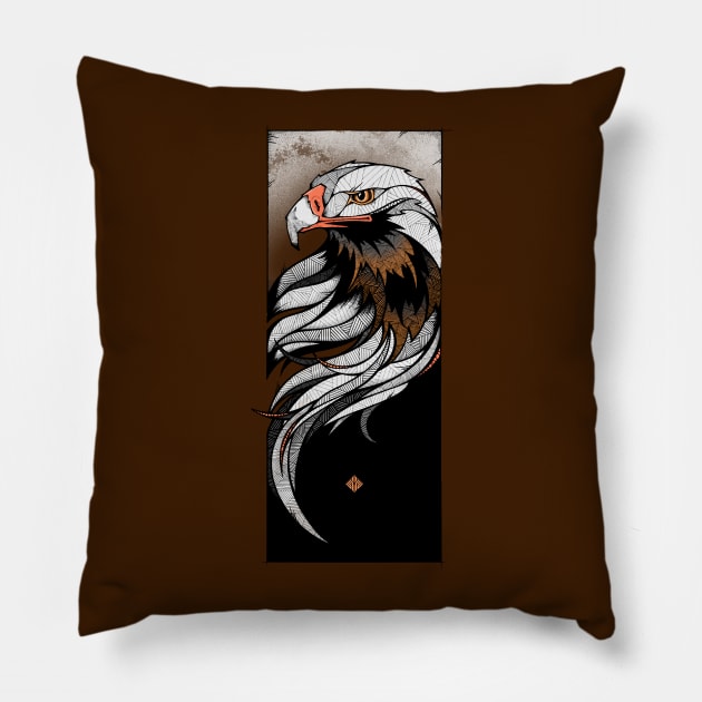 Eagle Pillow by AndreasPreis