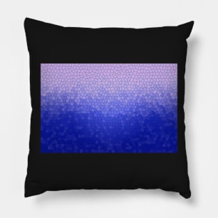 Blue crystals Pillow