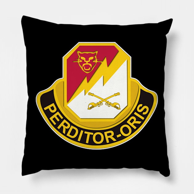 316th Cavalry Brigade - DUI wo Txt Pillow by twix123844