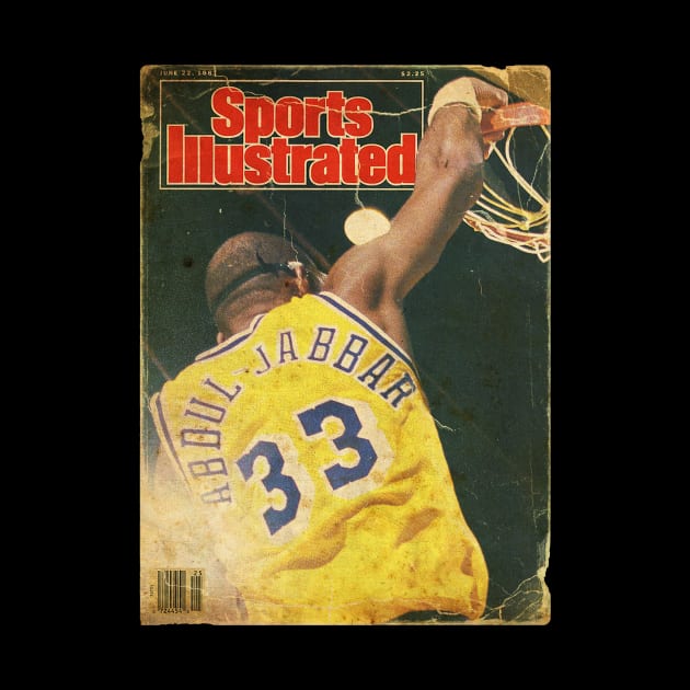 COVER SPORT - SPORT ILLUSTRATED - KAREEM ABDUL JABBAR by FALORI