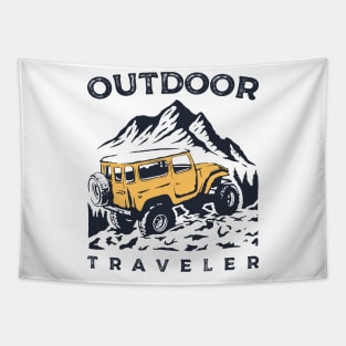 Outdoor Traveler Tapestry