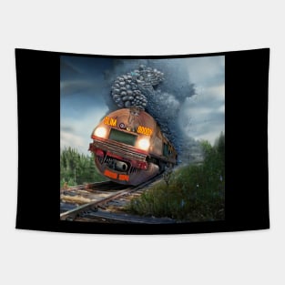 S.G. Horror show train! warping your reality.. Tapestry