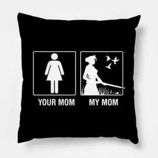 Trendy and Fun T-Shirts For Moms Pillow