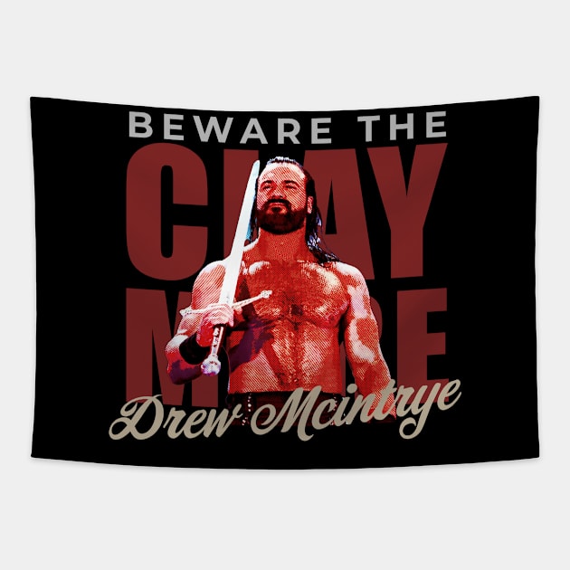 drew mcIntyre Tapestry by Tango Tequila